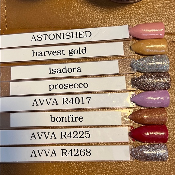 Revel + Avva Nail Dip Powder lot of 18 colors with swatches, large size - Picture 3 of 6